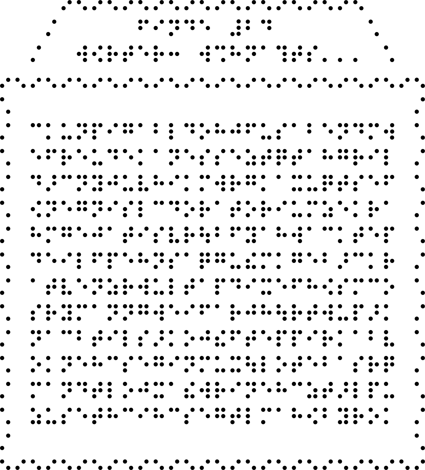 Braillesalat Weihnachten Großansicht